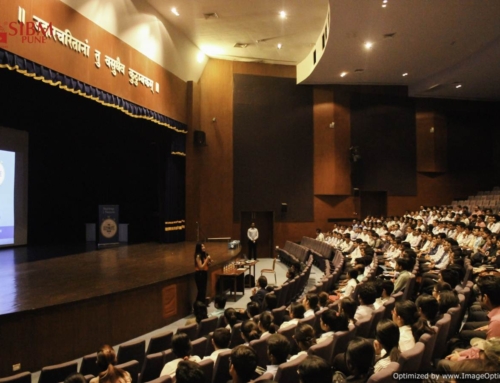 VP & Head of Talent Management at Reliance Industries interacted with the students of SIBM Pune