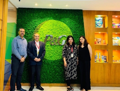 It was an absolute pleasure to meet Srinivas Patnam M, VP and Head HR, Indian Sub Continent, and Ms Sanika Gokhale, Director, Human Resources, Procter & Gamble, yesterday, in Mumbai!