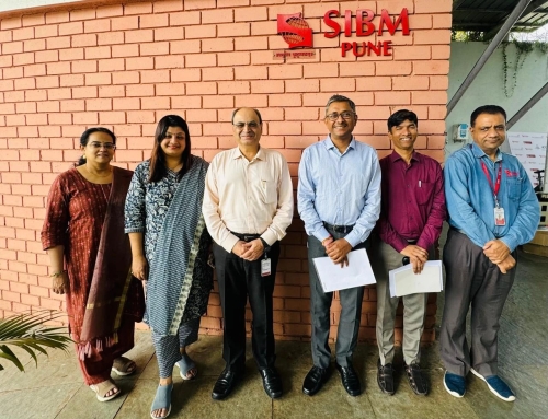 It was indeed a pleasure to receive Mr. N.K. Sudhansu, IAS, Director General, #YASHADA, AND Mr. P. Sivasankar, IAS, Deputy Director General, YASHADA, in SIBM Pune today…