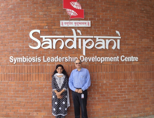 It was an absolute pleasure to meet Dr Mitalli Sethi, IAS, Collector and District Magistrate, Nandurbar, today at #Sandipani, our Leadership Development Centre on campus!