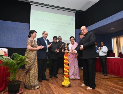 It was an absolute pleasure and honor to attend the inauguration of the Special Foundation Course for civil servants at #YASHADA, the Yeshwantrao Chavan Academy of Development Administration…